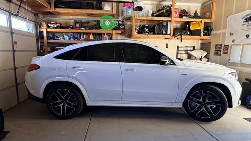 White 2026 Mercedes-Benz AMG GLE 53 4MATIC+ Coupe