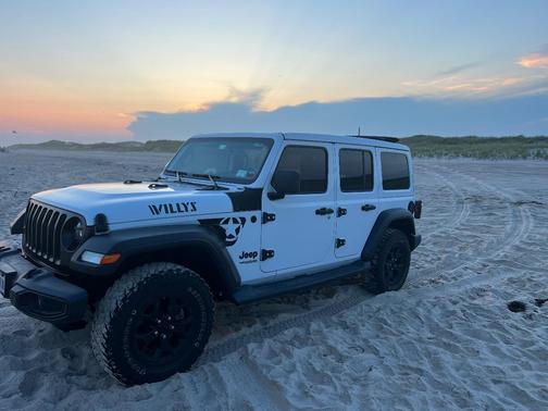 White 2021 Jeep Wrangler Unlimited Willys