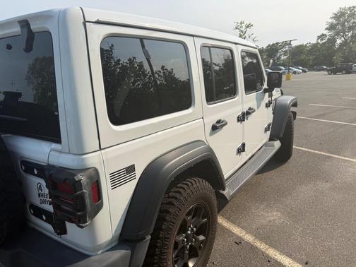 White 2021 Jeep Wrangler Unlimited Willys