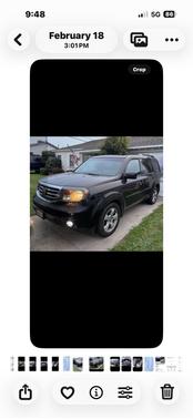 Black 2015 Honda Pilot EX-L