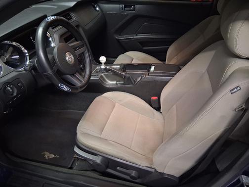 Blue 2012 Ford Mustang V6