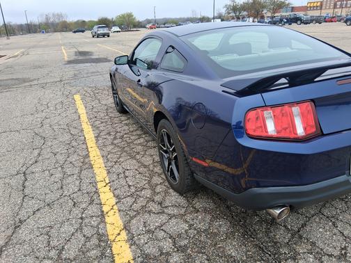 Blue 2012 Ford Mustang V6