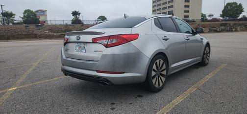 Silver 2011 Kia Optima SX