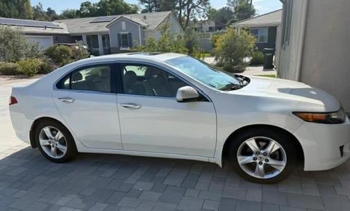 White 2010 Acura TSX Technology