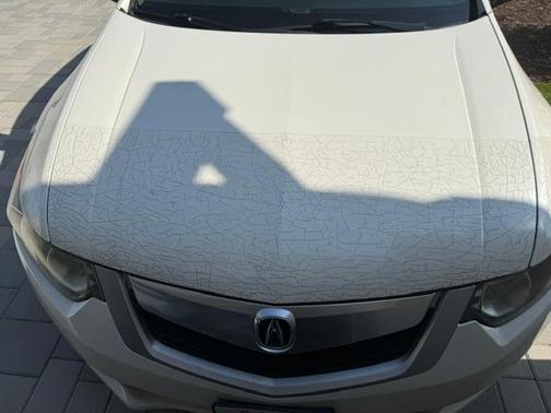White 2010 Acura TSX Technology