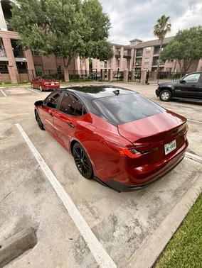 Red 2025 Toyota Camry LE