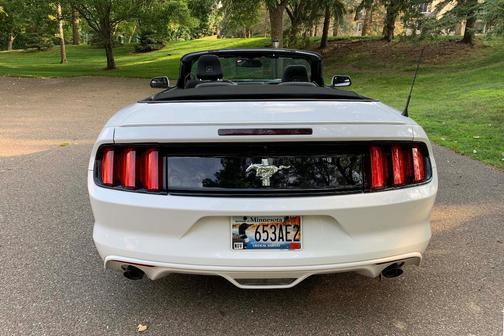 White 2017 Ford Mustang V6