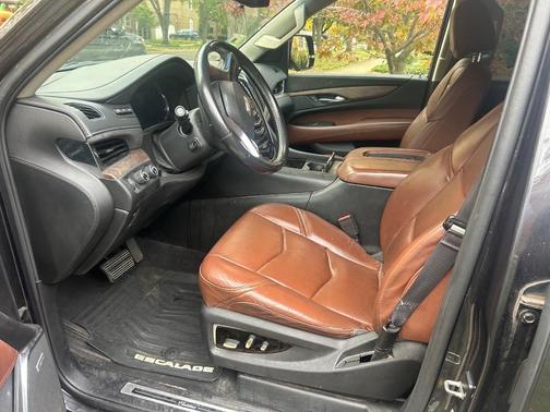 Gray 2017 Cadillac Escalade Premium Luxury