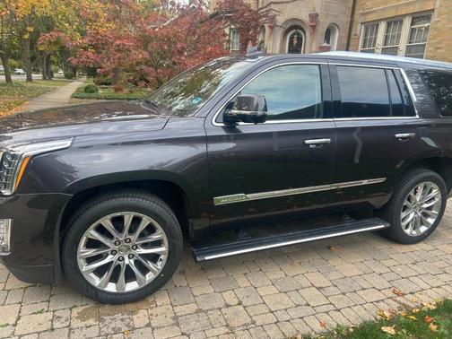 Gray 2017 Cadillac Escalade Premium Luxury