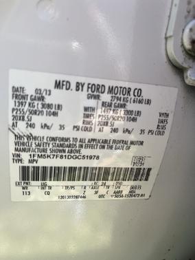 2013 Ford Explorer Limited