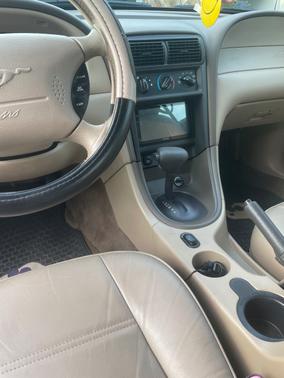 Blue 2002 Ford Mustang GT