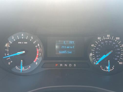 White 2016 Ford Fusion S