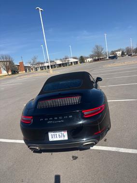 Black 2018 Porsche 911 911 Carrera Cabriolet