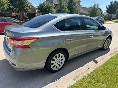 Silver 2013 Nissan Sentra SV