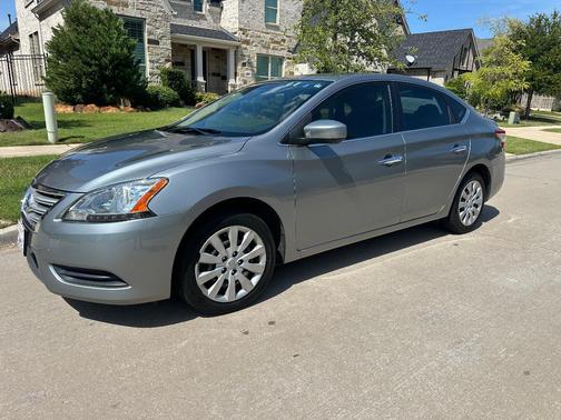 Silver 2013 Nissan Sentra SV