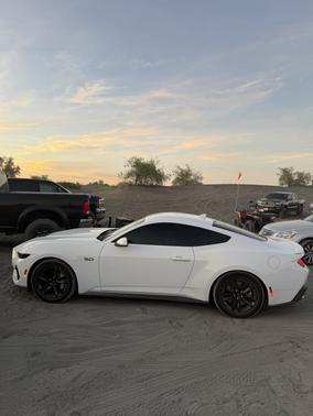White 2025 Ford Mustang GT