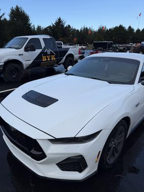 White 2025 Ford Mustang GT