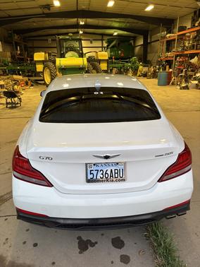 White 2019 Genesis G70 2.0T Advanced