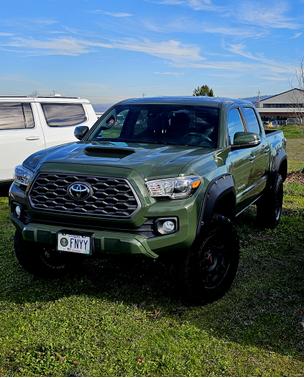 Green 2021 Toyota Tacoma TRD Sport