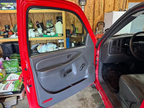 Red 2005 Chevrolet Silverado 1500 W/T