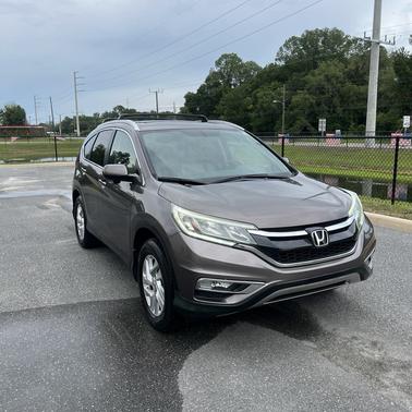 Brown 2015 Honda CR-V EX-L