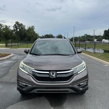 Brown 2015 Honda CR-V EX-L