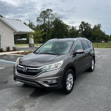 Brown 2015 Honda CR-V EX-L