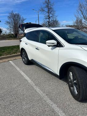 White 2020 Nissan Murano Platinum