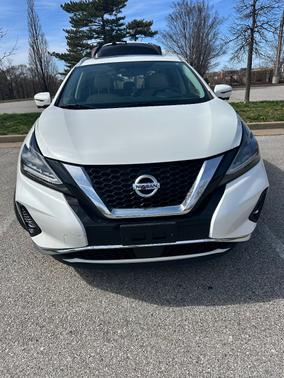 White 2020 Nissan Murano Platinum