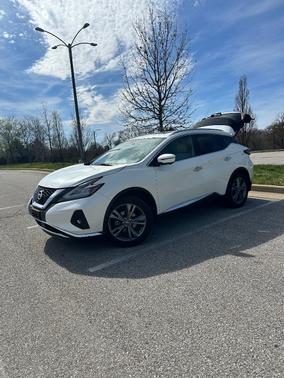 White 2020 Nissan Murano Platinum