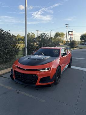 Orange 2021 Chevrolet Camaro ZL1