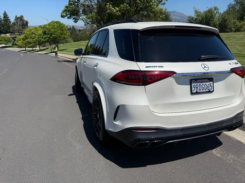 White 2021 Mercedes-Benz AMG GLE 63 S-Model 4MATIC