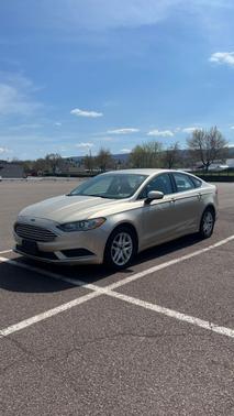 Gold 2017 Ford Fusion SE