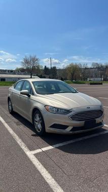 Gold 2017 Ford Fusion SE