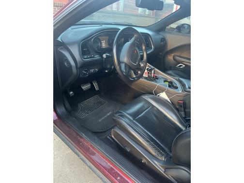 Red 2017 Dodge Challenger SXT