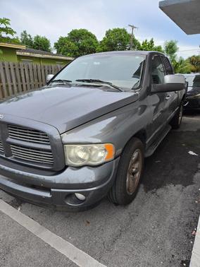Gray 2003 Dodge Ram 1500 SLT Quad Cab