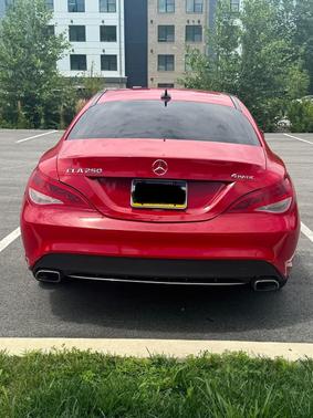 Red 2014 Mercedes-Benz CLA-Class CLA 250