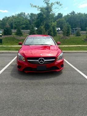 Red 2014 Mercedes-Benz CLA-Class CLA 250