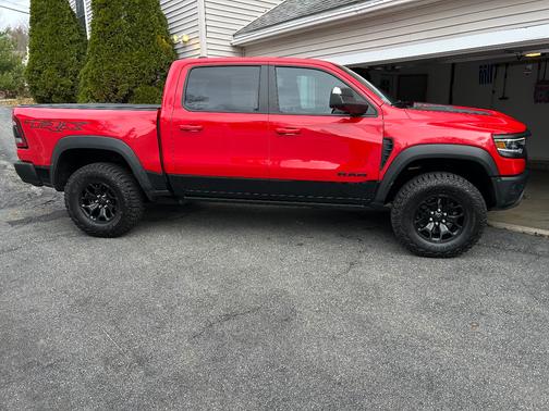 Red 2022 RAM 1500 TRX