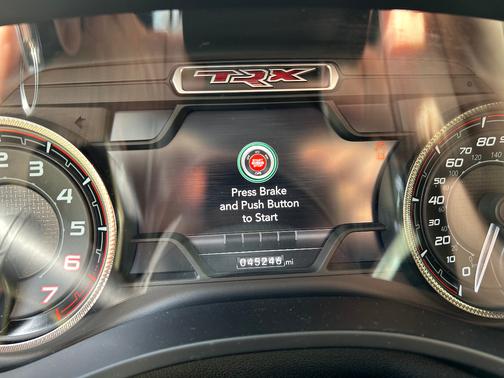 Red 2022 RAM 1500 TRX