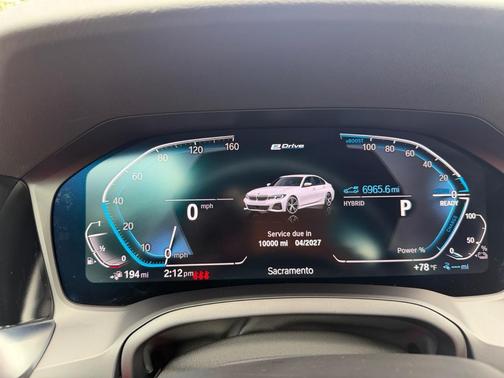 White 2022 BMW 330e Base
