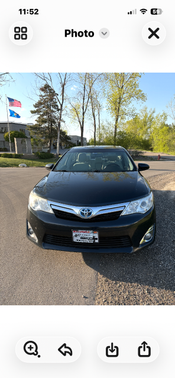 Gray 2013 Toyota Camry Hybrid XLE