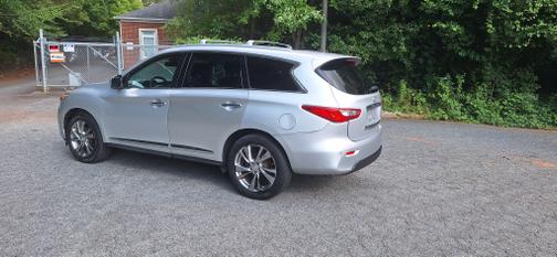 Silver 2013 INFINITI JX35 Base