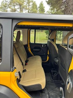 Yellow 2019 Jeep Wrangler Unlimited Sport