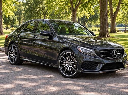 Gray 2016 Mercedes-Benz C-Class C 450 AMG 4MATIC