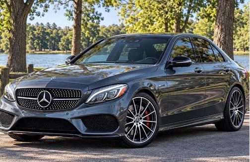 Gray 2016 Mercedes-Benz C-Class C 450 AMG 4MATIC