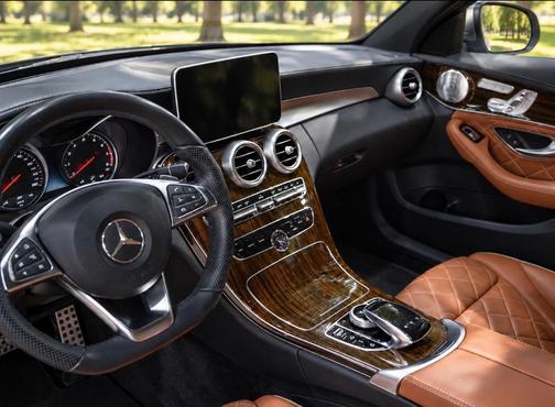 Gray 2016 Mercedes-Benz C-Class C 450 AMG 4MATIC