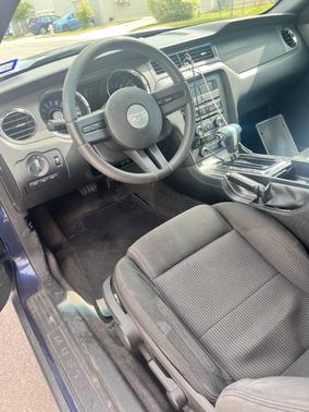 Blue 2011 Ford Mustang V6