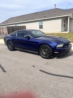 Blue 2011 Ford Mustang V6