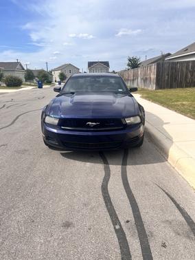 Blue 2011 Ford Mustang V6